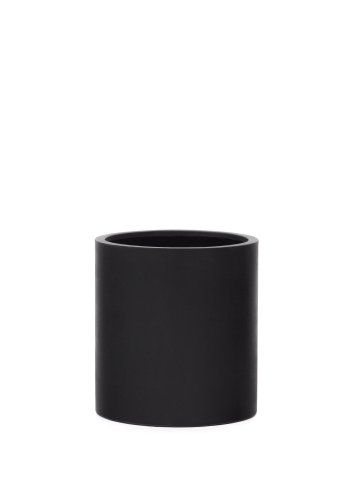 KAVE HOME Aiguablava urtepotte, rund - sort cement (52)