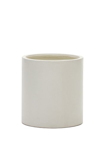KAVE HOME Aiguablava urtepotteskjuler, rund - hvid cement (52)