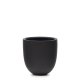 KAVE HOME Aiguablava urtepotte, rund - sort cement (56)