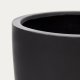KAVE HOME Aiguablava urtepotte, rund - sort cement (56)