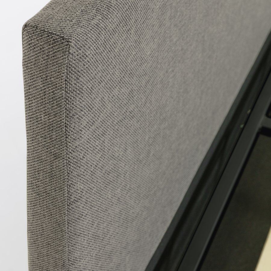 KAVE HOME Nahiri sengeramme, m. sengegavl og opbevaring - gr (til en 160x200 cm madras)