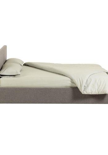 KAVE HOME Nahiri sengeramme, m. sengegavl og opbevaring - gr (til en 160x200 cm madras)