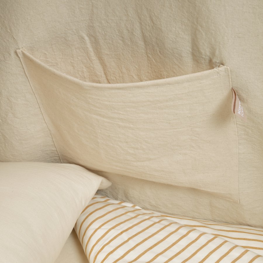 KAVE HOME baldakin til Maralis tipi brneseng - natur bomuld (70x140)