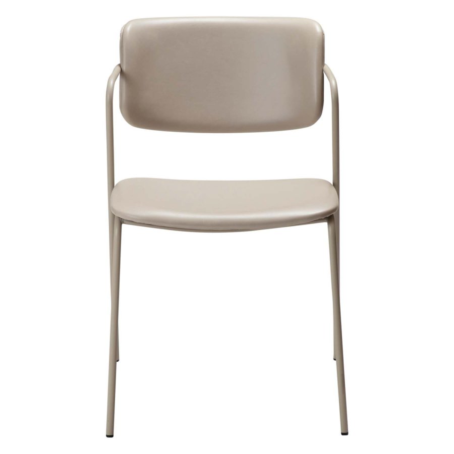 DAN-FORM Zed spisebordsstol, m. armln - kashmir kunstlder og kashmir stl