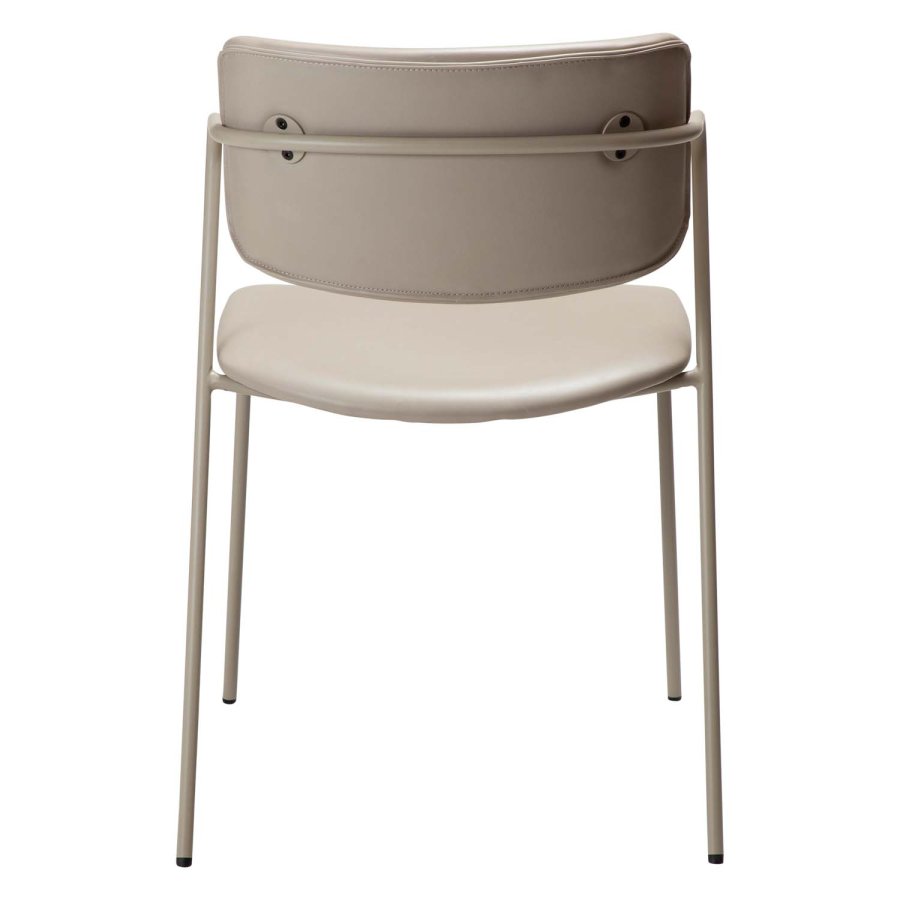 DAN-FORM Zed spisebordsstol, m. armln - kashmir kunstlder og kashmir stl