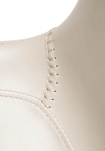 DAN-FORM Medusa spisebordsstol - kashmir kunstlder og sort stl