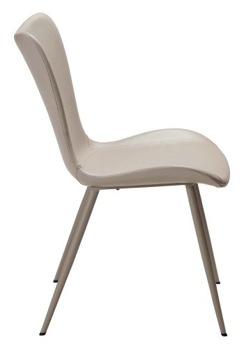 DAN-FORM Medusa spisebordsstol - kashmir kunstlder og kashmir stl