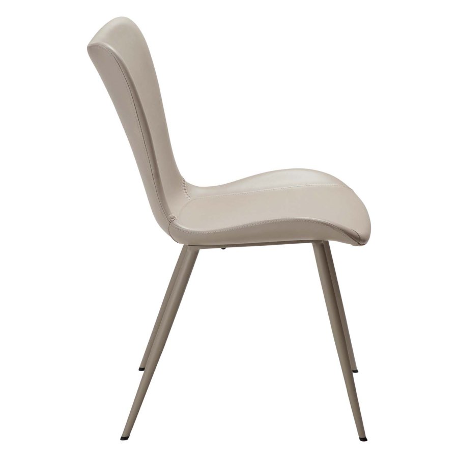 DAN-FORM Medusa spisebordsstol - kashmir kunstlder og kashmir stl