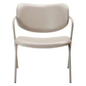 DAN-FORM Zed loungestol, m. armln - kashmir kunstlder og kashmir stl