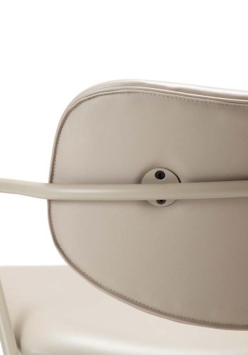 DAN-FORM Zed loungestol, m. armln - kashmir kunstlder og kashmir stl