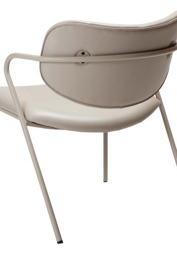 DAN-FORM Zed loungestol, m. armln - kashmir kunstlder og kashmir stl