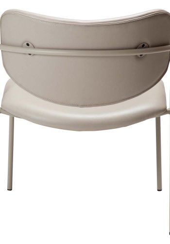 DAN-FORM Zed loungestol, m. armln - kashmir kunstlder og kashmir stl