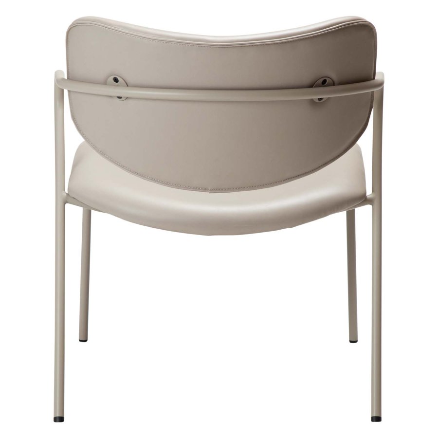 DAN-FORM Zed loungestol, m. armln - kashmir kunstlder og kashmir stl