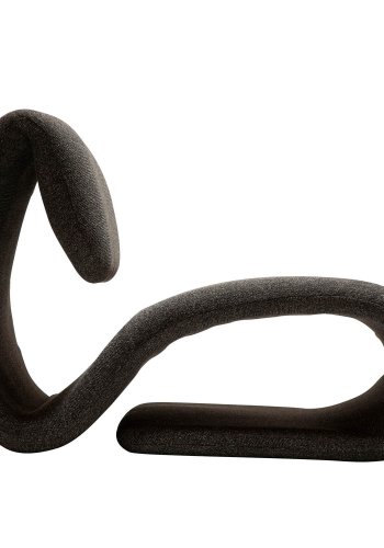 DAN-FORM Dubna loungestol - gr bouclé stof