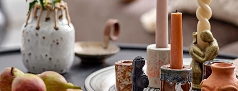 Stearinlys og bloklys