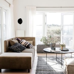 Puffer i velour og fløjl