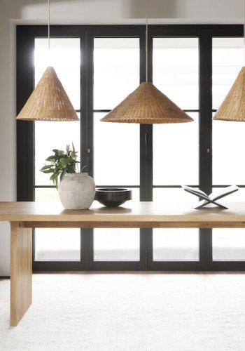 ROWICO Emmett spisebord, rektangulr - natur eg (240x95)