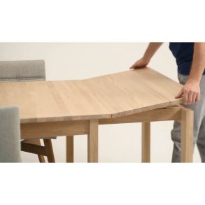 NocNoi Egholm tillgsplader - natur egetr, 2 stk. tillgsplader, (50x100)