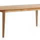 ROWICO Filippa spisebord - olieret eg, m. udtrk (180x90)