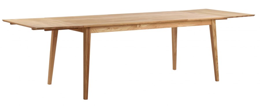 ROWICO Filippa spisebord - olieret eg, m. udtrk (180x90)