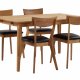 ROWICO Filippa spisebord - olieret eg m. udtrk (140x90)