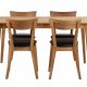 ROWICO Filippa spisebord - olieret eg m. udtrk (140x90)
