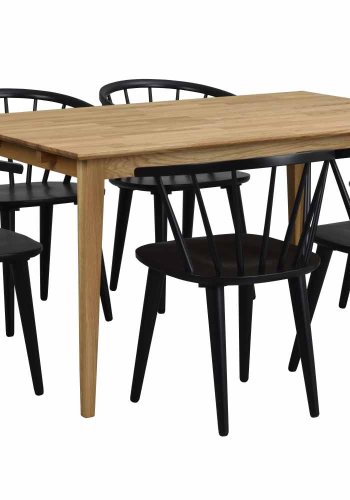 ROWICO Filippa spisebord - olieret eg m. udtrk (140x90)