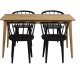 ROWICO Filippa spisebord - olieret eg m. udtrk (140x90)