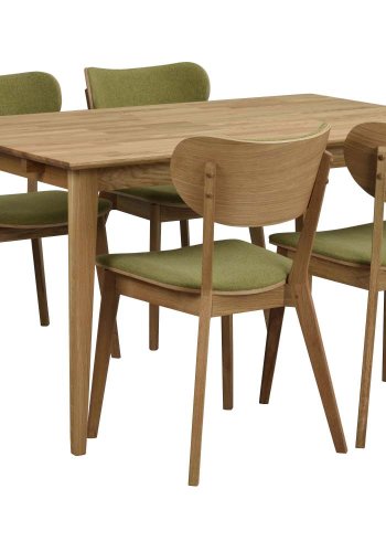 ROWICO Filippa spisebord - olieret eg m. udtrk (140x90)