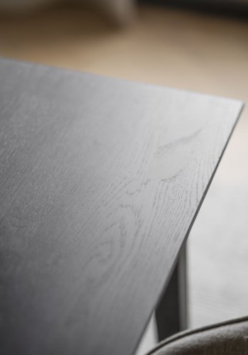 ROWICO Filippa spisebord, m. udtrk - mrkebrun eg (140x90)