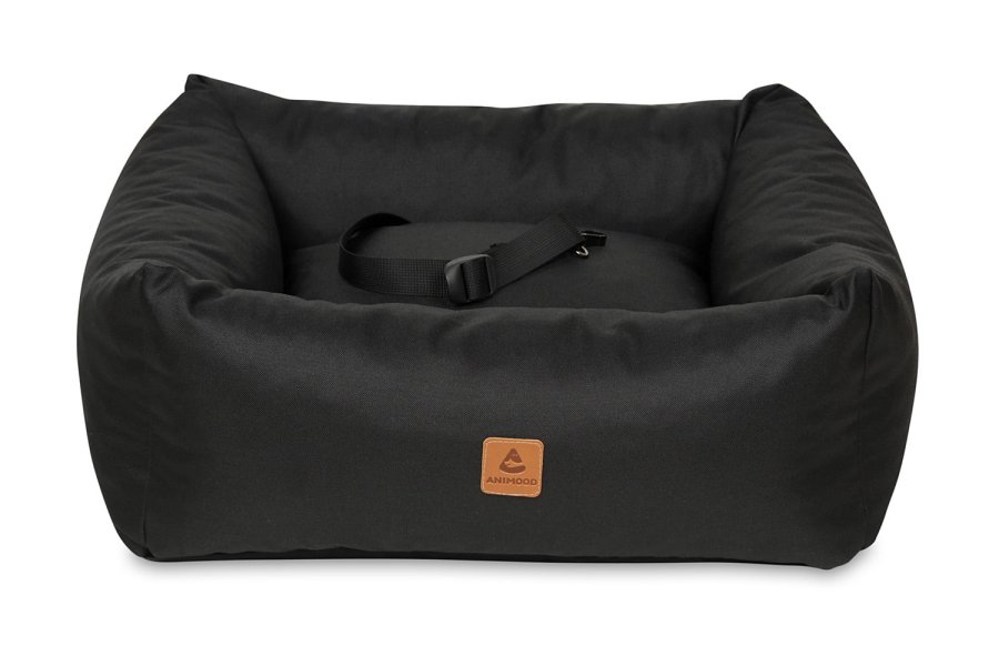 ANIMOOD Julian autosde til kledyr, rektangulr - sort (56x51) 