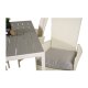 VENTURE DESIGN havest, m. Break bord (150x90) og 4 Padova stole, m. recliner - gr aintwood/alu