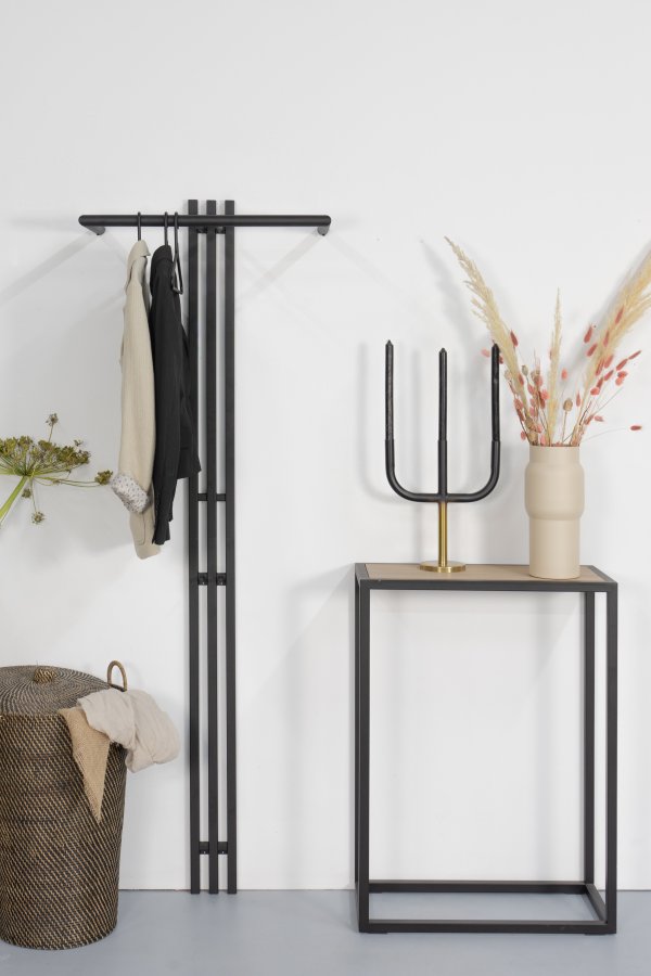 SPINDER DESIGN Senza knagerkke, m. 2 knager og bjlestang - sort stl