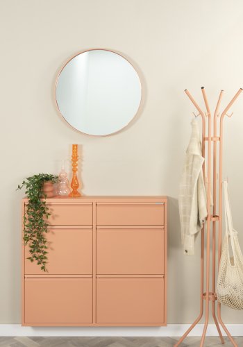 SPINDER DESIGN BILLY 6 skoskab, m. 6 lger - clay terra stl