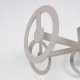 SPINDER DESIGN Circle stumtjener, m. 5 krog - taupe stl (40)