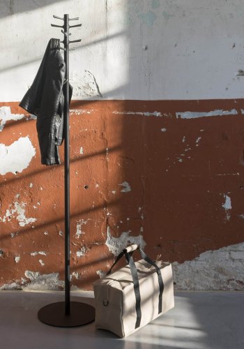 SPINDER DESIGN Pull stumtjener, m. 10 kroge - mat sort stl ( 35)