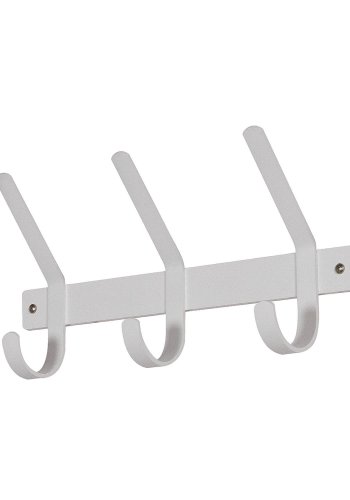 SPINDER DESIGN Dexter knagerkke m. 3 knager - hvid stl