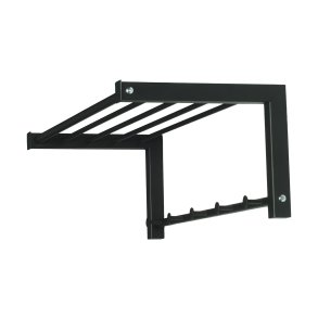 SPINDER DESIGN rektangulr Bergum knagerkke m. hylde - sort stl