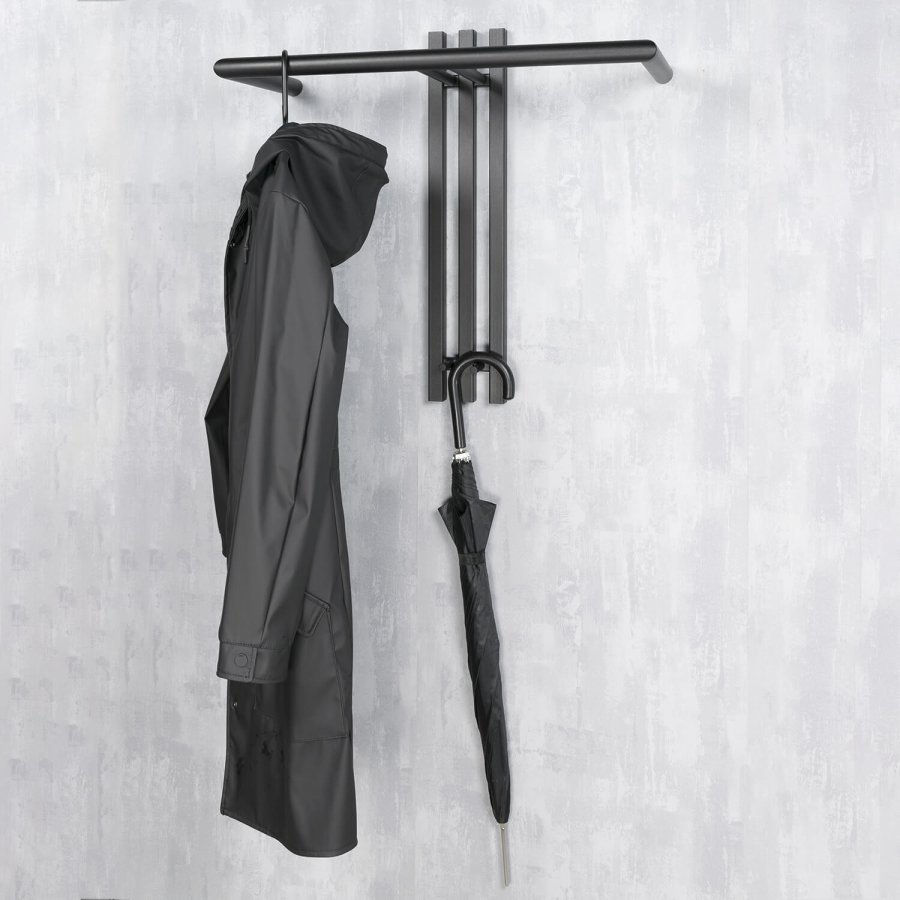 SPINDER DESIGN Senza knagerkke, m. 2 knager og bjlestang - sort stl