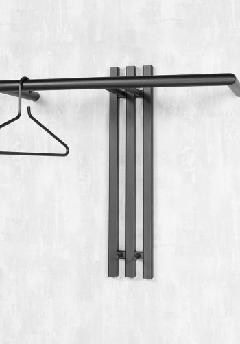 SPINDER DESIGN Senza knagerkke, m. 2 knager og bjlestang - sort stl