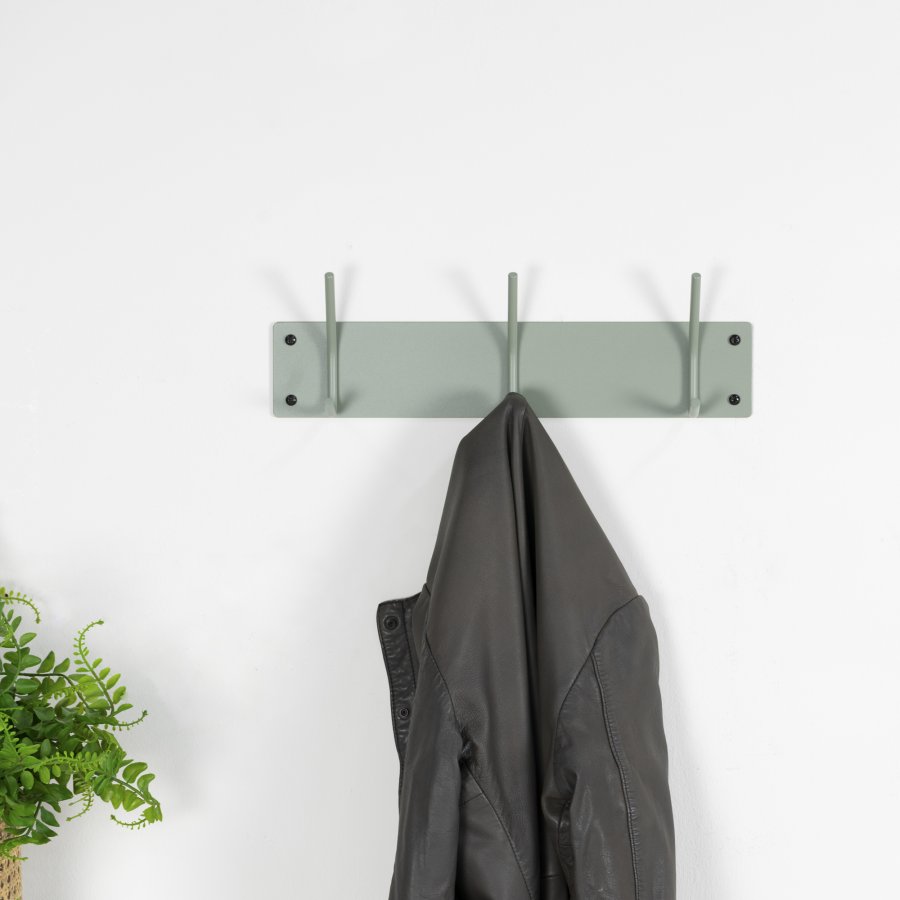 SPINDER DESIGN Fusion knagerkke, m. 3 dobbelt-knager - grnt pulverlakeret stl