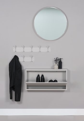 SPINDER DESIGN Fusion knagerkke, m. 3 dobbelt-knager - taupe pulverlakeret stl