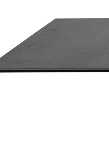 ACT NORDIC Heaven spisebord - sort glas/keramik og sort metal (160x90)