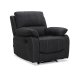 HAGA Texas recliner lnestol - gr polyester og plastik