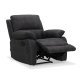 HAGA Texas recliner lnestol - gr polyester og plastik