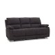 HAGA Texas 3 pers. recliner sofa - gr polyester og plastik