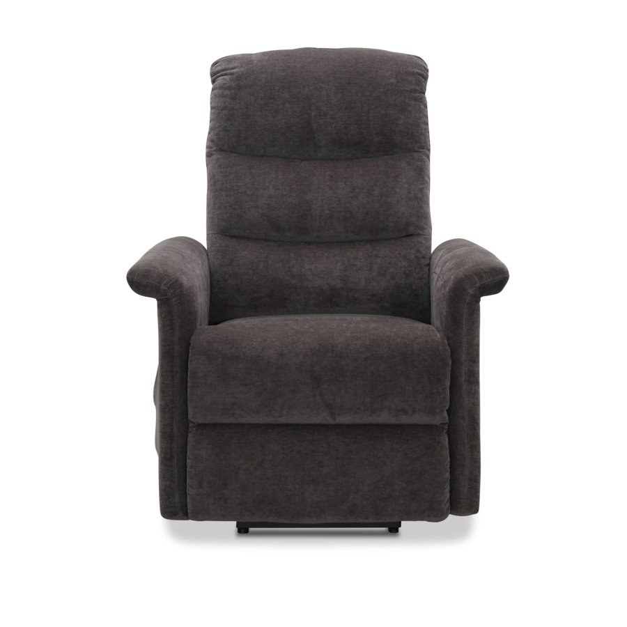 HAGA Mora recliner lnestol, m. 1 motor, lftestol - gr polyester og plastik