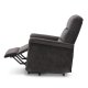 HAGA Mora recliner lnestol, m. 1 motor, lftestol - gr polyester og plastik