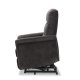 HAGA Mora recliner lnestol, m. 1 motor, lftestol - gr polyester og plastik