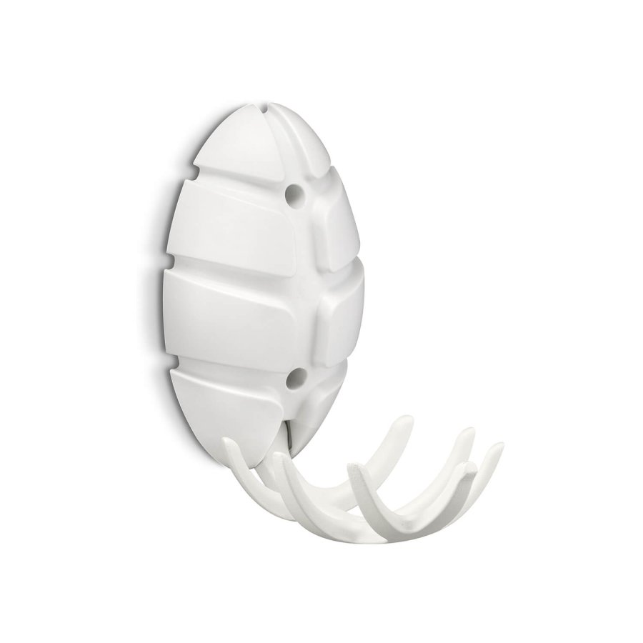 SPINDER DESIGN Bug knagerkke - hvid plastik og stl 